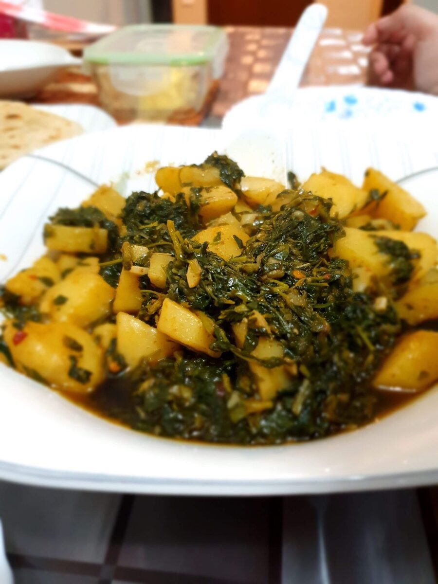Aloo Palak
